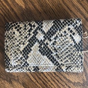 Hobo wallet - liquid snake design